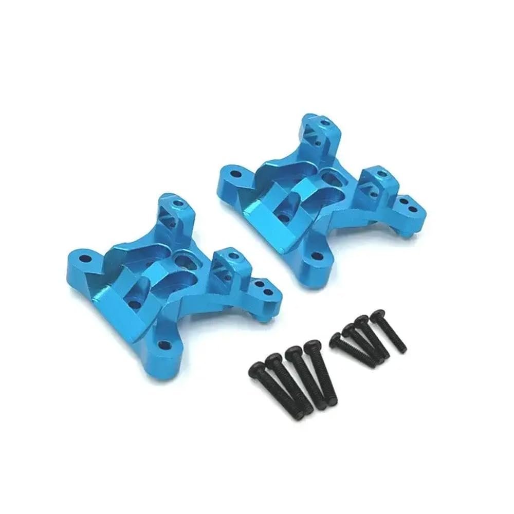 16101 16102 16103 16104 16106 16201 Metal Servo Mount Plate Holder Compatible with 1/16 Scale RC Cars Upgrade Parts Accessories(Shock Tower BU)