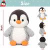 Easfan Penguin Talking Singing Stuffed Animal with Swaying Flapping Wings Interactive Plush Toy Funny Toy for Kids Toddlers Christmas Der Gifts,9'' view 2