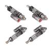4 Pcs CNC Machining Aluminum Shock Absorber for Axial SCX10 D90 RC Crawler Car, RC Shock Absorber Accessory, Double Spring Design with Anodizing for Enhanced Durability and Perform view 2