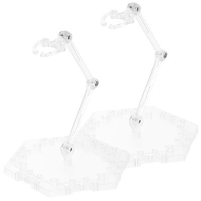 2pcs Adjustable Figure Holders Display Stands for Action Figures Model Figurines with Support Frame for Collectible Doll Display and Flying Poses
