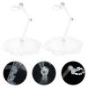 2pcs Adjustable Figure Holders Display Stands for Action Figures Model Figurines with Support Frame for Collectible Doll Display and Flying Poses view 4