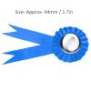 100 Set Badge Pin Button Blank Materials, 44mm Celebration Party Wedding Supplies - Durable, Easy to Use, Ideal for DIY Button Maker Buttons Making Supplies (Blue) view 4