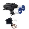 2 Speed Gearbox Transmission Upgrade Part Compatible with 1 12 Scale RC Car Compatible with P06 LD P06 LD1201 Unimog Models(Metal Gear) view 1