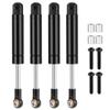 4Pcs Aluminum Shock Absorbers Compatible with 1 10 Scale RC Rock Crawler Remote Control Cars Parts(Black) view 1