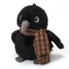 ABEARCAR Black Crow Plushies with Shawls Bird Stuffed Animal Bag Pendant Little Crow Stuffed Plush Toy Christmas Birthday Valentine's Day Gift for Kids Girlfrends view 2