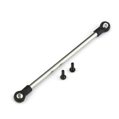 1/14 RC Car Metal Front Axle Steering Linkage Rod Assembly Compatible with Various Models No Power Steering Parts(Steering Rod)
