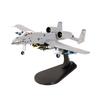 Eairsoky 1:100 Scale A-10 Thunderbolt II Warthog Metal Fighter Jet Model Military Die-cast Aircraft Models for Collection or Gift view 1