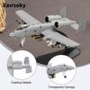 Eairsoky 1:100 Scale A-10 Thunderbolt II Warthog Metal Fighter Jet Model Military Die-cast Aircraft Models for Collection or Gift view 4