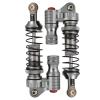 2PCs Metal Shock Absorber Damper for SCX10 Axial D90-4, RC Car Shock Absorber, Dual Spring Design with Smooth Damping Effect, Replacement Accessories for 1/10 Scale RC Crawle view 2