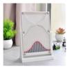12*18cm Galton Board Probability Demonstrator Model,Probability Teaching Demonstration with Curve,Effective Statistical Law Experiment Tool,for Mathematics Education and Financial Analysi(Color:White) view 3