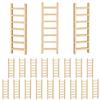 20PCS Mini Wooden Ladder,2.4'' Wooden Miniature Ladder,Wood Step Fairy Garden Accessories,Miniature Dollhouse Accessories for DIY Craft Dollhouse Dcor Landscape (20 Pcs) view 1