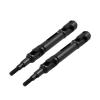 2Pcs Metal Drive Shaft CVD Rear Driveshaft 14210 14209 1/14 RC Car Upgrade Parts(Black) view 1