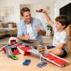 Airplane Toys for Toddlers 3-5, Foldable 4 Layer Toddler Car Track Playset, Toy Plane Transport Car Carrier & 6 Race Cars,Toy Airplane for Boys Age 4-7,Plane Toy for Birthday, Chritmas Gift view 4