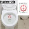 10pcs Toilet Target Stickers, Waterproof Durable Potty Training Stickers Toilet Bowl Aiming Target for Boys Bathroom Urinal & Restroom view 2