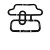 Flexible Rubber Road Puzzle Track Pieces,Flexible Expressway Circuit Set Toy,Waterproof Indestructible Modular Puzzle Car Highway Tracks for Kids Boys and Girls (64pcs) view 1