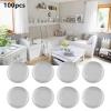 100 Pcs 25mm Clear Round Coin Capsules for Storage Box, Portable PP Holder Case for Collecting Copper, Silver, Gold and Commemorative Coin view 3
