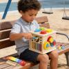 8 in 1 Wooden Activity Cube - Learning Toy,Educational Play Block | Girls Boys Kids 1-6 Years Old Home Classroom Birthday Party Preschool Fun Skills Development Game Playroom view 4