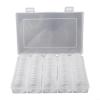 100 Pcs 27mm Round Coin Storage Capsules for Clear Plastic Holders and Organizer Box for Collectible Coin Tokens Badges Secure Display view 3