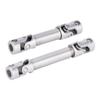 2Pcs Stainless Steel Center Drive Shafts for 1/18 RC Crawler Car Redcat Ascent-18 Upgrade Parts view 1