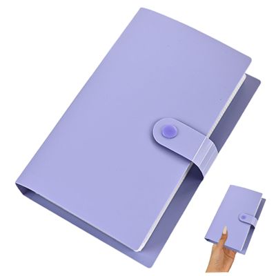 hhhlsl Currency Album 7x3x1 Portable 100 Pocket Blank Currency Collection Book Storage Album Holder for Banknote and Stamp Collecting Supplies Money Collection Book