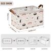IBGIKWH Cute Little Salmon Rice Ball Storage Bins Basket Storage Basket Clothes Hamper Storage Cubes Bin Blanket Basket Laundry Hamper view 3