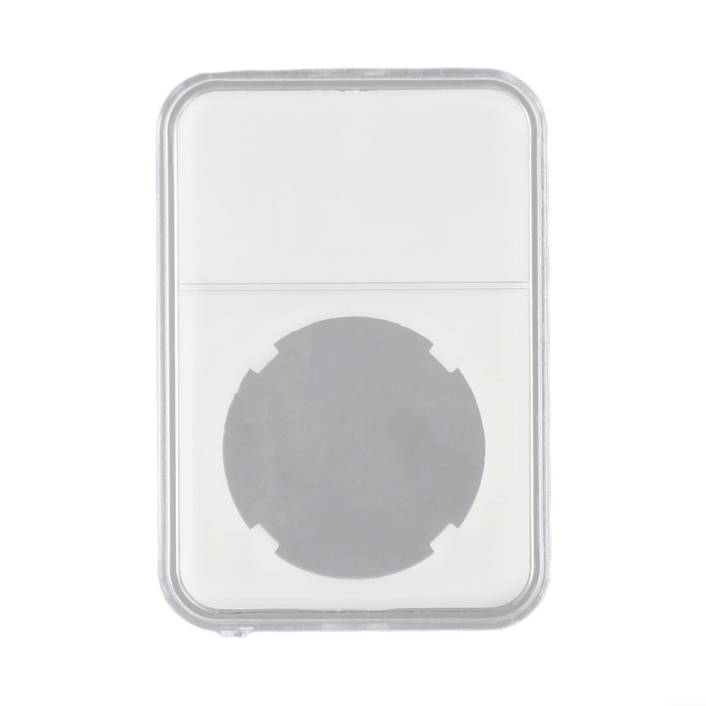 Acrylic Coin Slab Holder 38mm Clear Display Case for Collectible Coin for Secure Sealing and easy-Storage