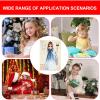 Magnetic Dress Updoll - Princess Paperdoll Set, Portable Magnet Play Set, Easy Grip Traveldoll | Fun Princess Dress Up Game Kids view 4