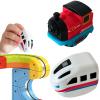 3D Infinity Track, Replacement Magnetic Electric Train Cars for klick Rail, Rechargeable 3D Infinity Track Train Head for Flexible Race Tracks,Cannot Operate Alone, Tracks & Cable Not Included view 1