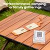 2PCS Travel Cribbage Board Game Set,Leather Foldable Cribbage Game with 6 Pags and 1 Playing Cards, Travel Portable Cribbage with Cards Storage Area, Board Games for Adults for Game Night view 3