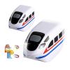 2PACK Replacement Electric Train Cars,USB Rechargeable Add-On for Kids Electric Train Set Tracks,Compatible with KlickRail ElectricTrain Set,Cannot Operate Alone,for Use with Tracks Only view 1