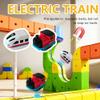 2PACK Replacement Electric Train Cars,USB Rechargeable Add-On for Kids Electric Train Set Tracks,Compatible with KlickRail ElectricTrain Set,Cannot Operate Alone,for Use with Tracks Only view 4