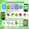 Kids Smart Phone for Girls, Toddler Phone Toy with Dual Camera, 2.8" Touchscreen, 18 Games, MP3, Learning & 32GB Card, Christmas Birthday Gift for Ages 3-10, Toddler Boy Toys view 4