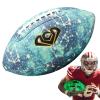 Light Up Football Size  Versatile Durable 6/9 Junior Super Grip, PU Leather Waterproof, Lighted Double Laced American Kids | Kids Lights Football for Night Games Light Up Lightweight view 1