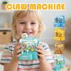 Claw Machine,Mini Animals Vending Machine Electronic Arcade Game, Cute Animal Theme Plush Home Small Game Fun Interactive Joystick Games for Girls Boys Ages 3-8 (Green) view 2