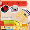 2 Pack Replacement Electric Train Cars, USB Rechargeable Add-On for Electric Train Set Tracks, Electri-c TRAI-n Set Flexible Race Track, Cannot Operate Alone,Tracks & Cable Not Included view 3