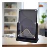 12*18cm Dalton Board/Galton Board,Normal Distribution Model for Physics Education,Probability Demonstration Model with Bell Curve,Physics Lab Teaching Tool,for Statistical Probability Edu(Color:Black) view 1