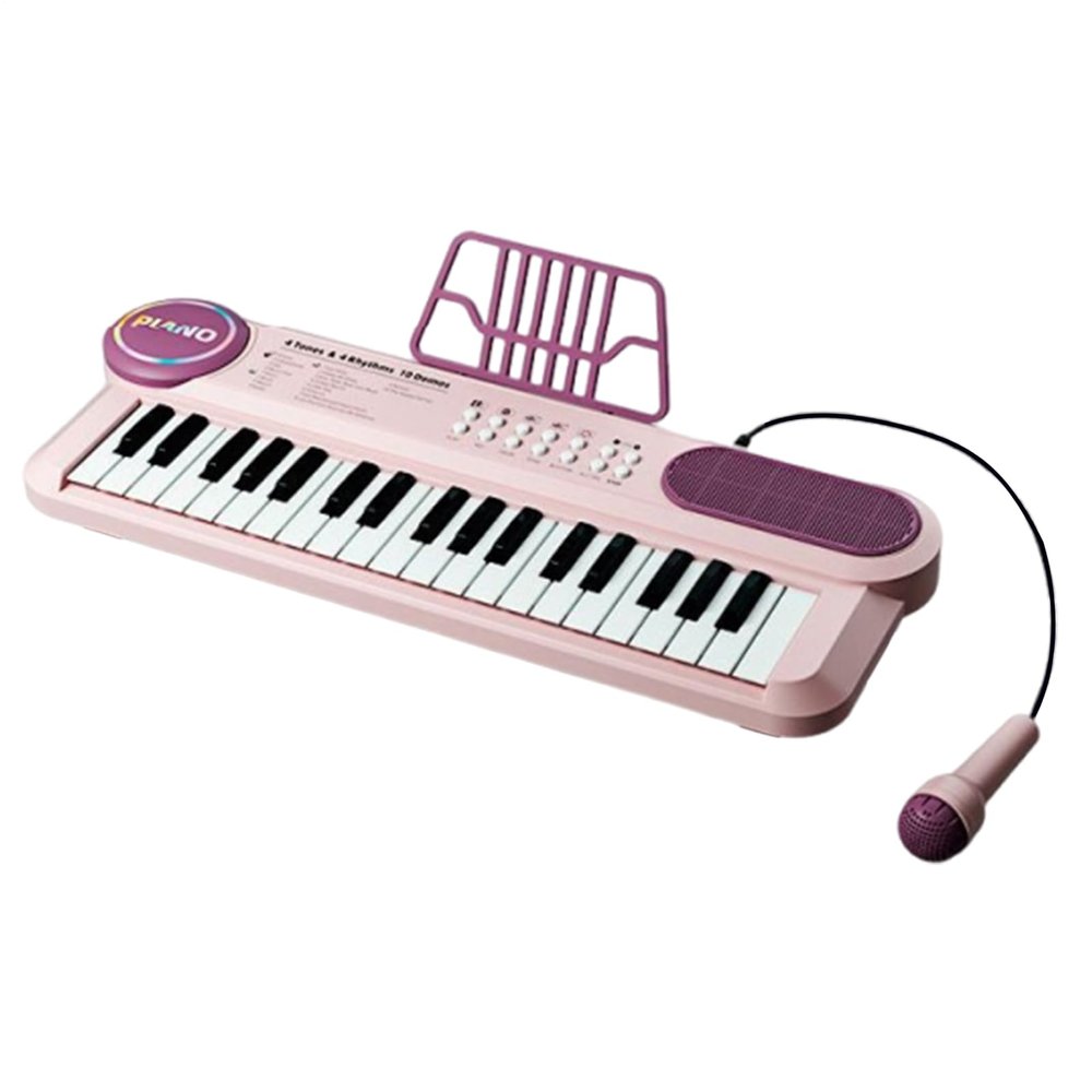Children's Piano Keys, Musical Skill Development, 500mah, Electronic Key Piano, Musical Instrument Toy, 37-Key Electronic Keyboard, Portable, for Home, School, Classroom, and Outdoor Activities