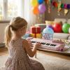 Children's Piano Keys, Musical Skill Development, 500mah, Electronic Key Piano, Musical Instrument Toy, 37-Key Electronic Keyboard, Portable, for Home, School, Classroom, and Outdoor Activities view 2