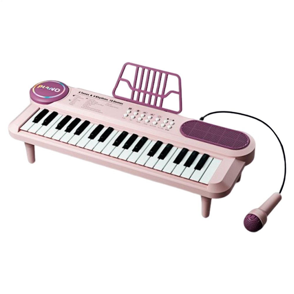 Children's Piano Keys, Multi-Setting Play, 42.5x15x9cm, Kids Piano Instrument, Portable Music Keyboard, Fun and Entertaining, for Boys, Girls, Family, School, Holiday, Home