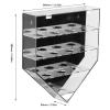 12 Baseball Wall Display Case Stylish Magnetic Acrylic Hanging Box Black Ideal Ball Collector Display for Athletes and Enthusiasts view 2