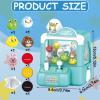 Mini Claw Machine for Kids Small Vending Machine Toys Adorable Animal Theme Arcades Game Party Toy Birthday Gifts for Children,3.7X5.1in view 2