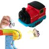 3D Infinity Track, Replacement Magnetic Electric Train Cars for klick Rail, Rechargeable 3D Infinity Track Train Head for Flexible Race Tracks,Cannot Operate Alone, Tracks & Cable Not Included view 1
