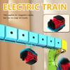 3D Infinity Track, Replacement Magnetic Electric Train Cars for klick Rail, Rechargeable 3D Infinity Track Train Head for Flexible Race Tracks,Cannot Operate Alone, Tracks & Cable Not Included view 3