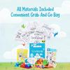 Open The Joy Kids Creativity & Recovery Bundle  Feel Better Bag + Origami Kit | 175+ Papers, Crafts, Games, Activities & Kindness Missions | Screen-Free STEM/Art Projects & Get-Well Gift for Kids Age view 4