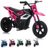 24V Electric Dirt Bike for Kids, 350w Electric Motorcycle for Kids - Up to 13.67Mile/h Long-Range, Ride on Motorcycle with Rear Wheel Suspension, 12 Miles Range, Twist Grip Throttle, Rubber Tire view 1