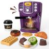 Toylink Toy Coffee Maker for Kids with Sound and Lights, Purple Kids Coffee Playset Pretend Play Kitchen Accessories with Cups & Play Food, Toddler Toys Birthday Gifts for 3 4 5 6 Years Old Girls Boys view 1