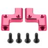 RC Crawlers Spare Parts for Sakura Cero Ultra 1/10 Aluminum Alloy Front Rear Hydraulic Mount RC Drift Car Upgrade Parts Repair Modified Accessories(Pink2) view 2