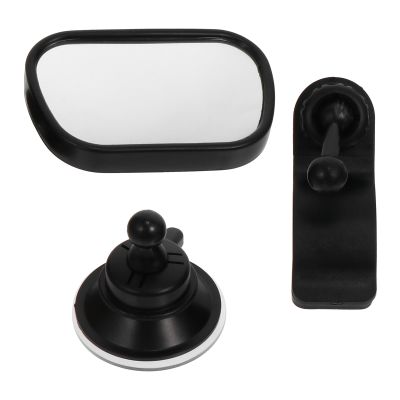 SILENRADAWN Rear View Mirror and Backseat Observe Mirror for Safety with Wide Angle Shatterproof Design for Rear Facing Seats in Vehicles