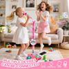 Star Kids Microphone with Stand, 2026 New Microphone for Kids, Kid Karaoke Machine for Girls, Toddler Microphones, Kid Microphones for Singing, Musical Toy for Fun Sound Effects(Pink) view 2