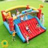 AKEYDIY Big Inflatable Bounce House for Big Kids, Blow up Extra-Wide Slide/Climbing Racing Themes Play Center for Part - Backyard Obstacle Jump Bouncy Castle w/Blower Gift Family Fun (XL Bounce House) view 1